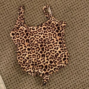 Leopard bodysuit